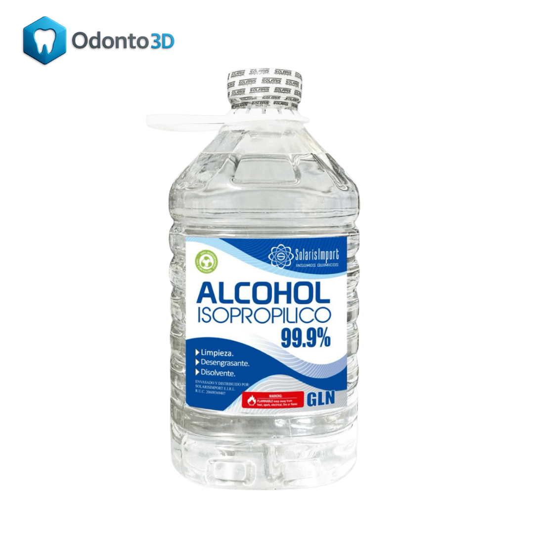 alcohol isopropílico 99% para impresión 3d