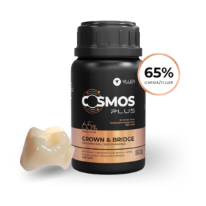 cosmos plus crown & bridge para definitivos bio crown diamond voxelprint 500gr