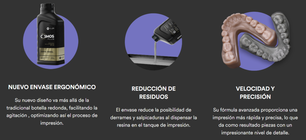  cosmos plus resina 3d para modelos para encerados modelos de estudio